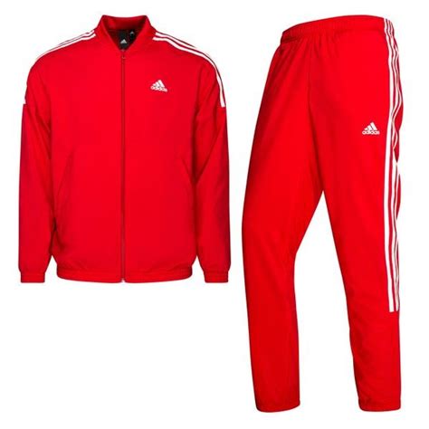 adidas anzug herren rot weiss|adidas trainers herren.